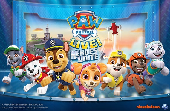Paw Patrol Live! Heroes Unite  Providence Performing Arts Center