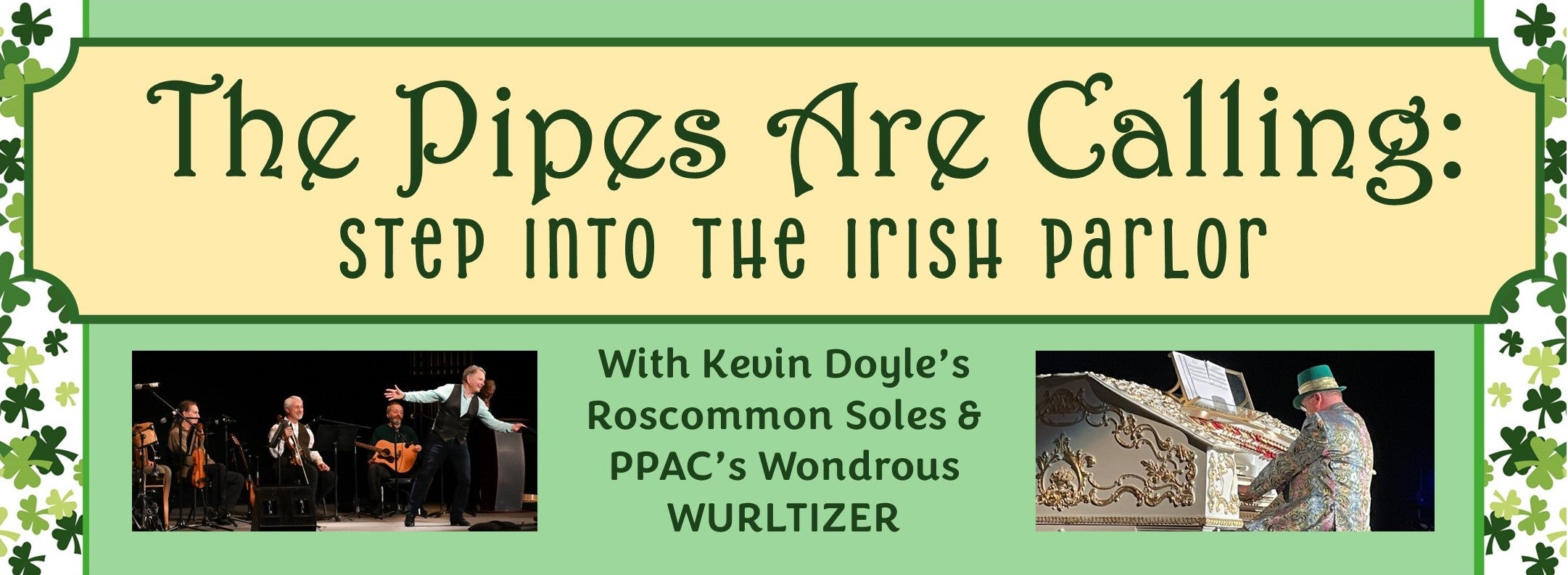 The Pipes Are Calling: Step Into The Irish Parlor